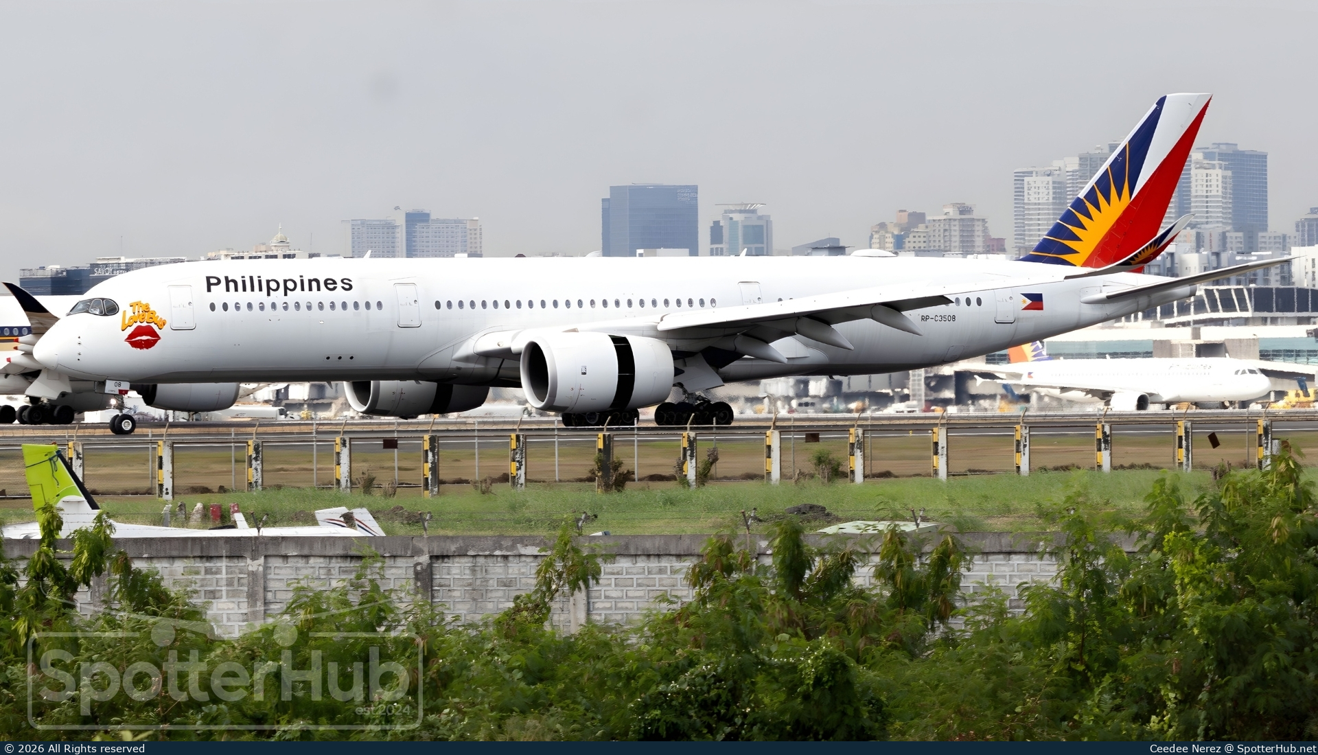 Photo of RP-C3508 - Airbus A350-941 operated by Philippine Airlines