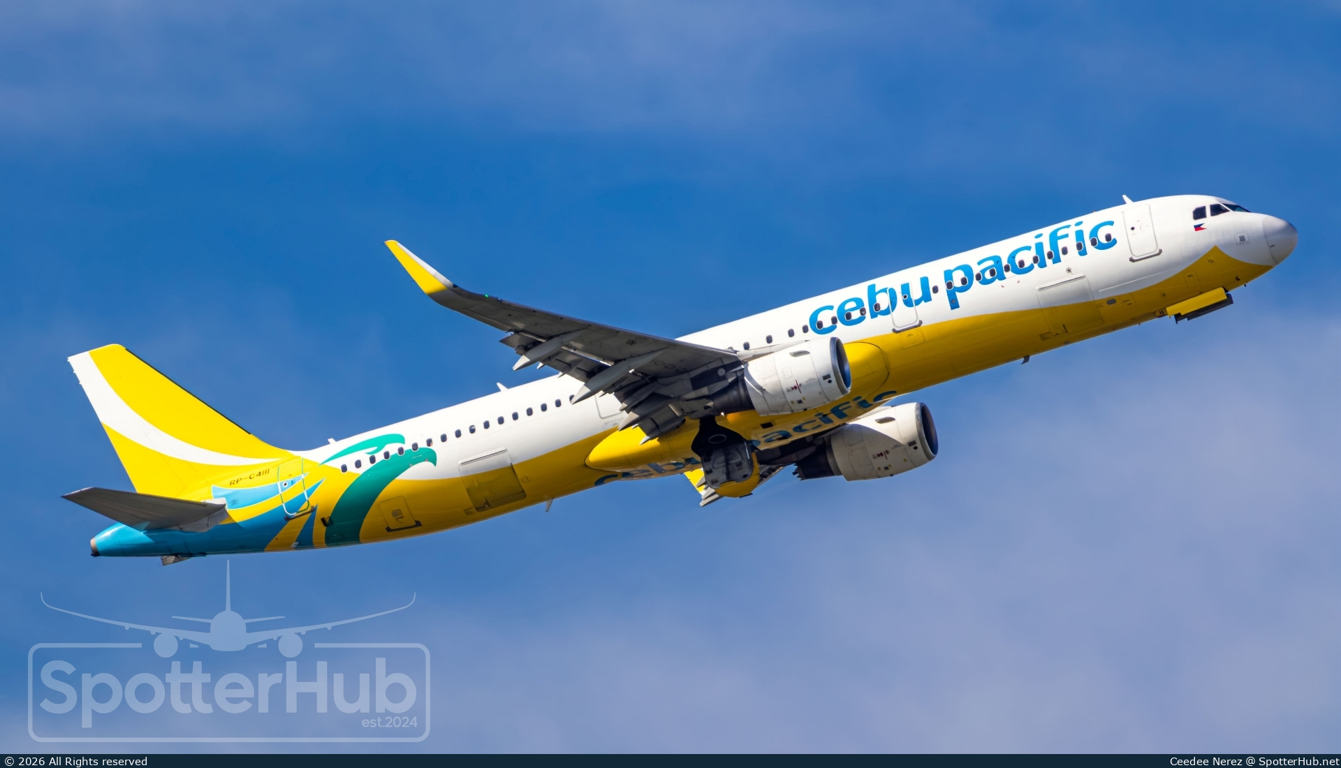 Photo of RP-C4111 - Airbus A321-211 operated by Cebu Pacific
