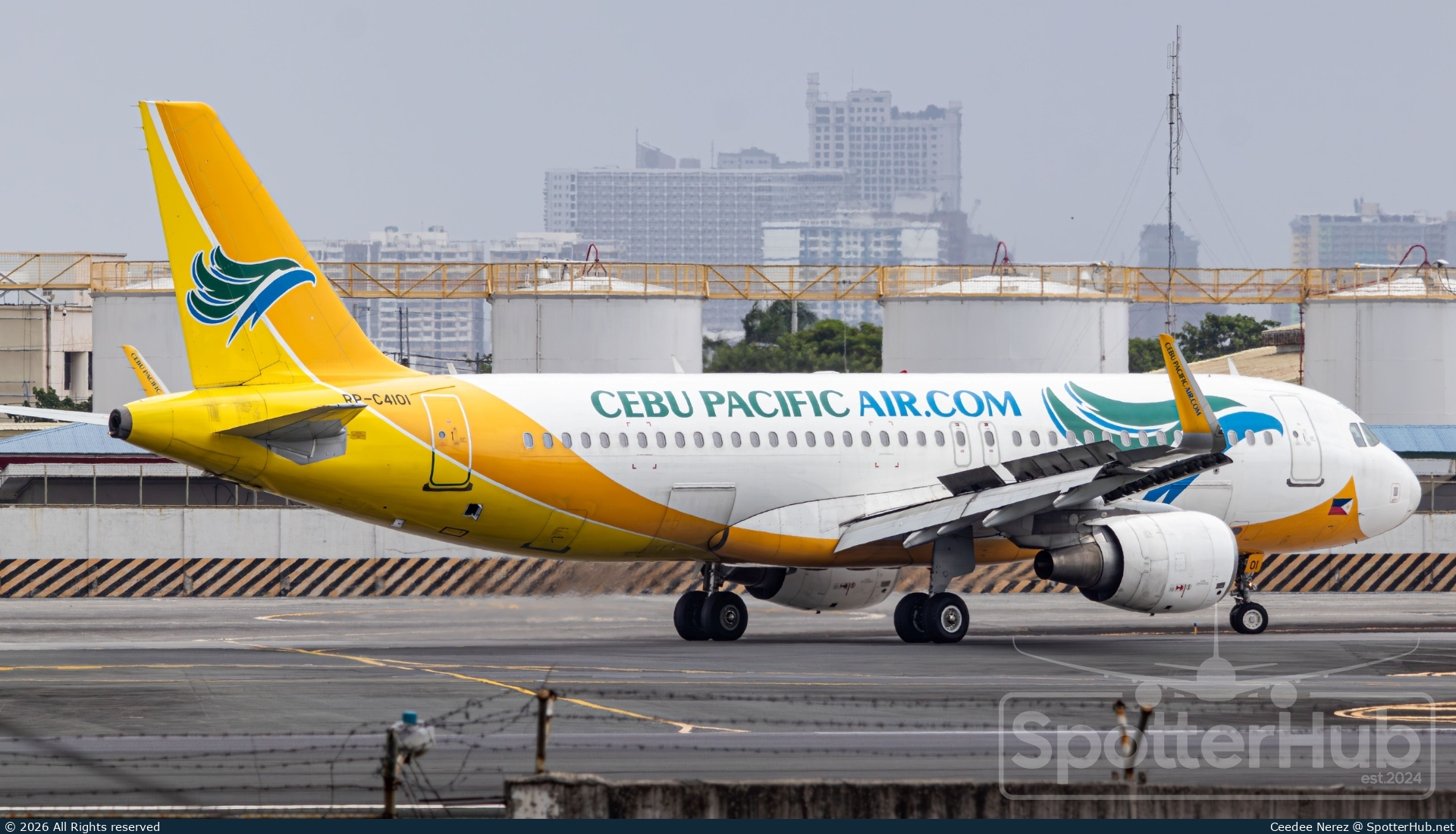 Photo of RP-C4101 - Airbus A320-214 operated by Cebu Pacific