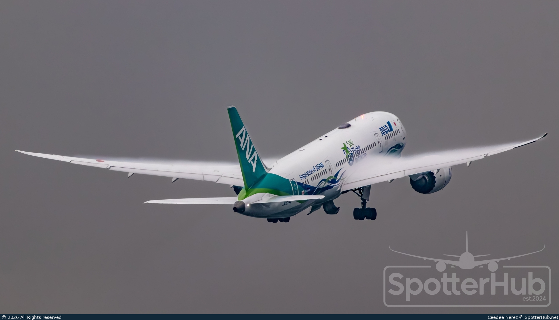 Photo of JA874A - Boeing 787-8 Dreamliner operated by ANA All Nippon Airways (opb Air Japan)