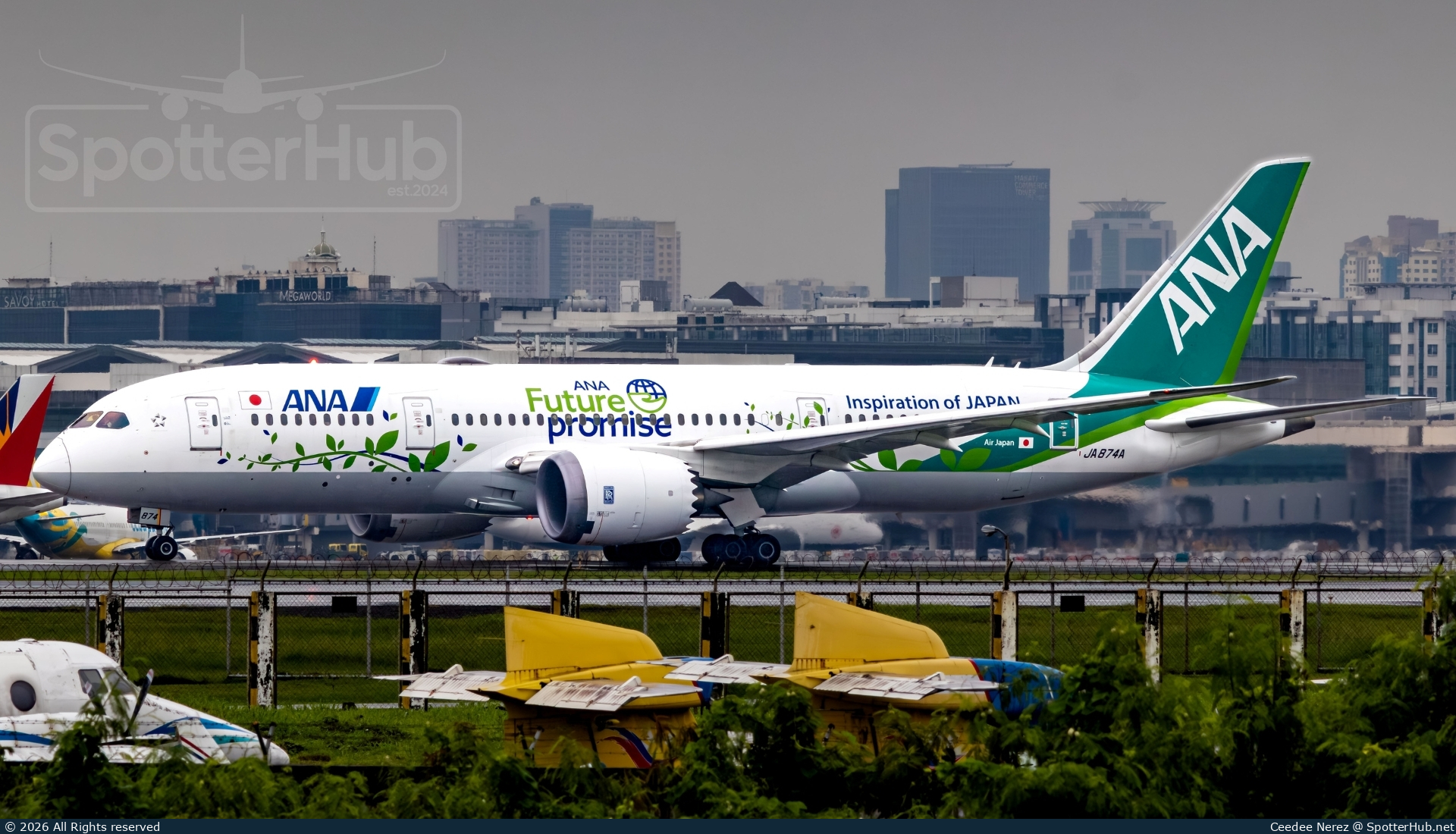 Photo of JA874A - Boeing 787-8 Dreamliner operated by ANA All Nippon Airways (opb Air Japan)
