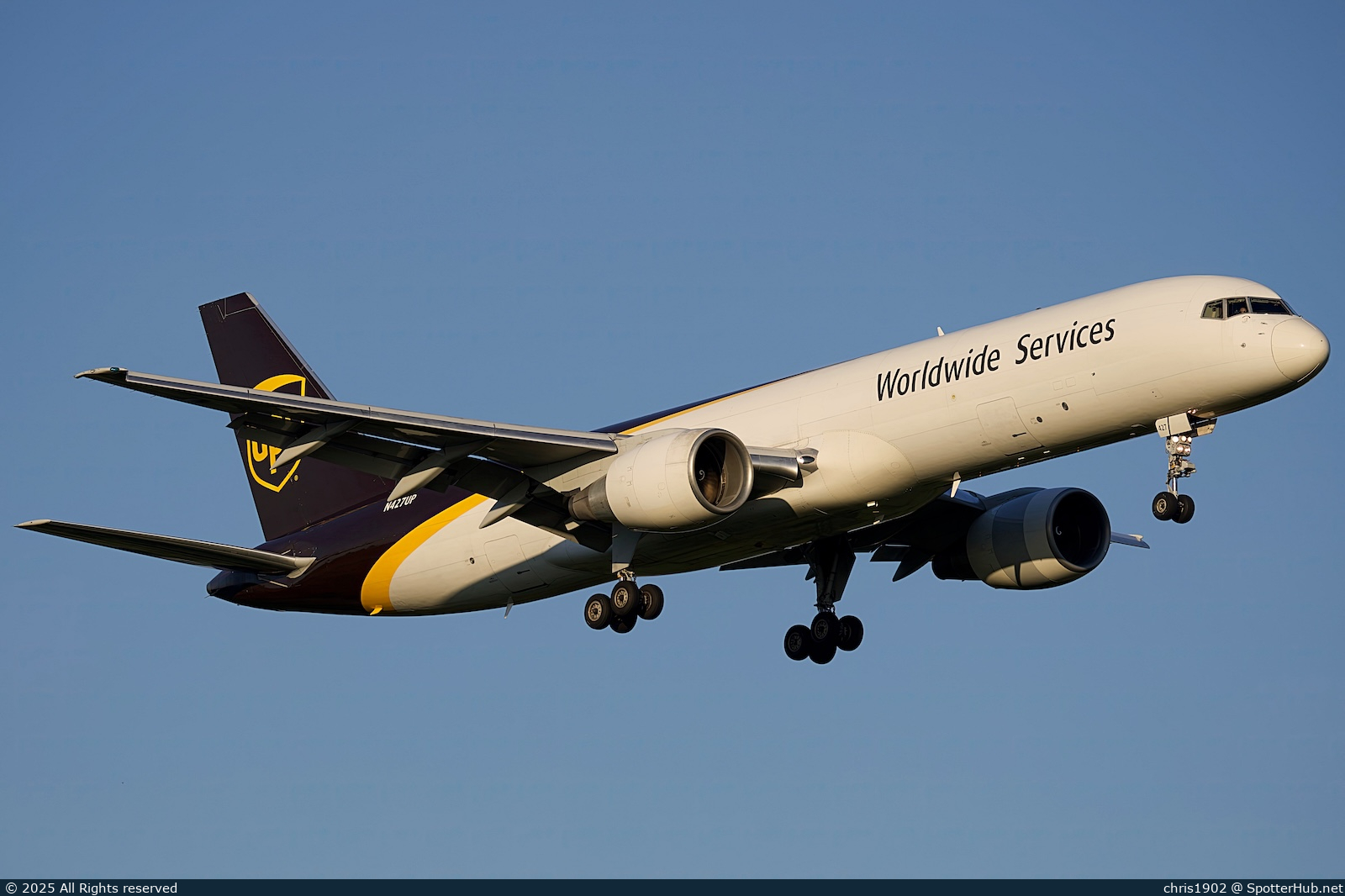 Photo of N427UP - Boeing 757-24APF operated by UPS United Parcel Service