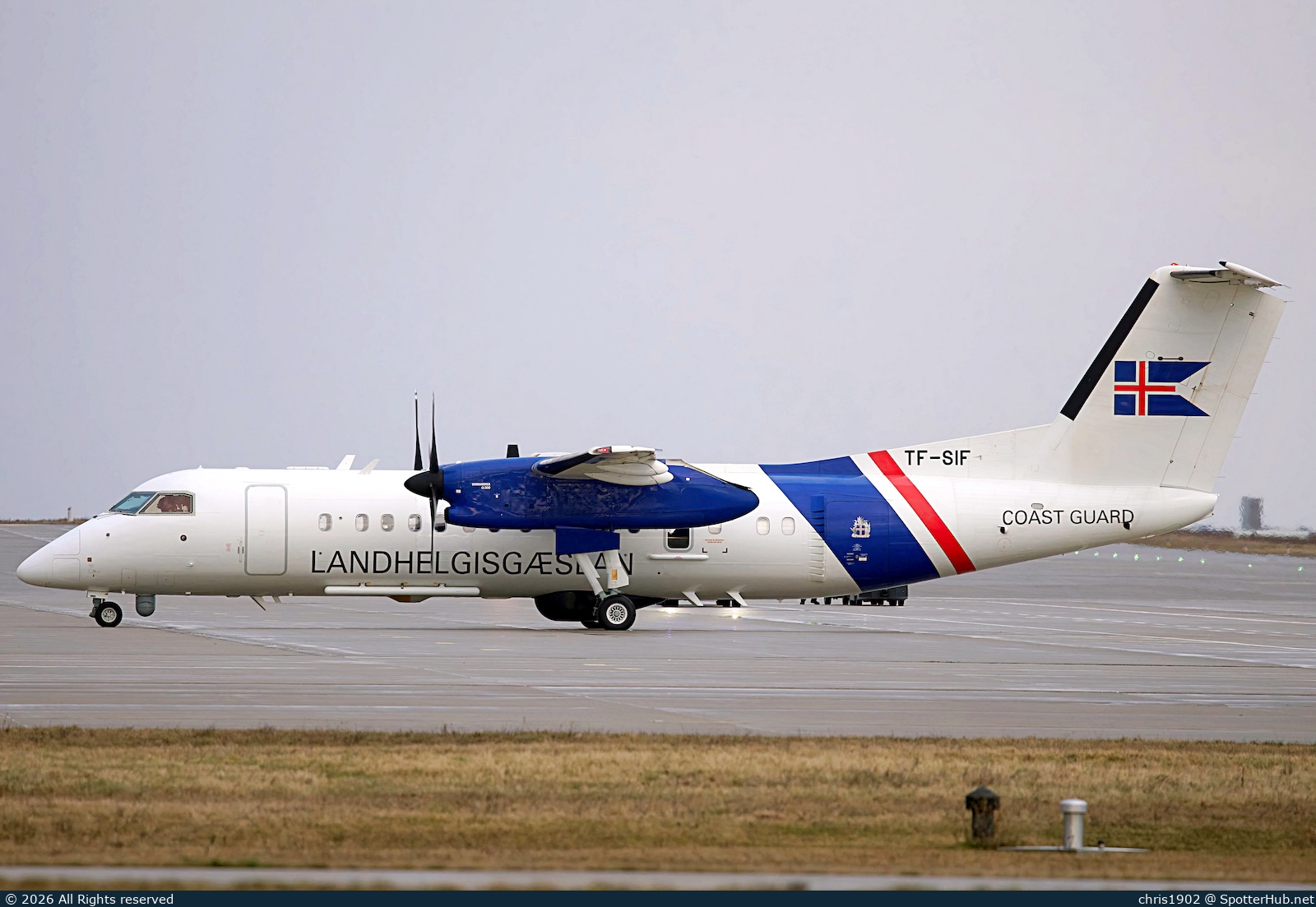 Photo of TF-SIF - Bombardier DHC-8-314 MPA operated by Icelandic Coast Guard - Landhelgisgæslan