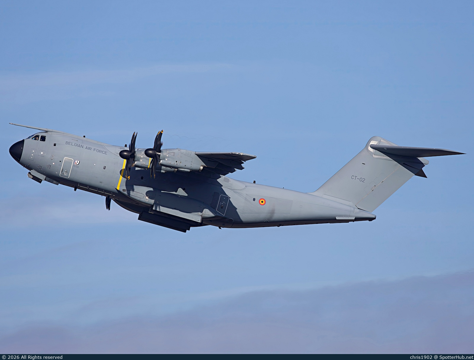 Photo of CT-02 - Airbus A400M Atlas operated by Belgian Air Force
