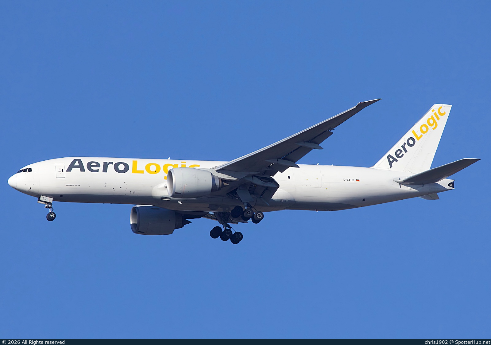 Photo of D-AALD - Boeing 777-FZN operated by AeroLogic