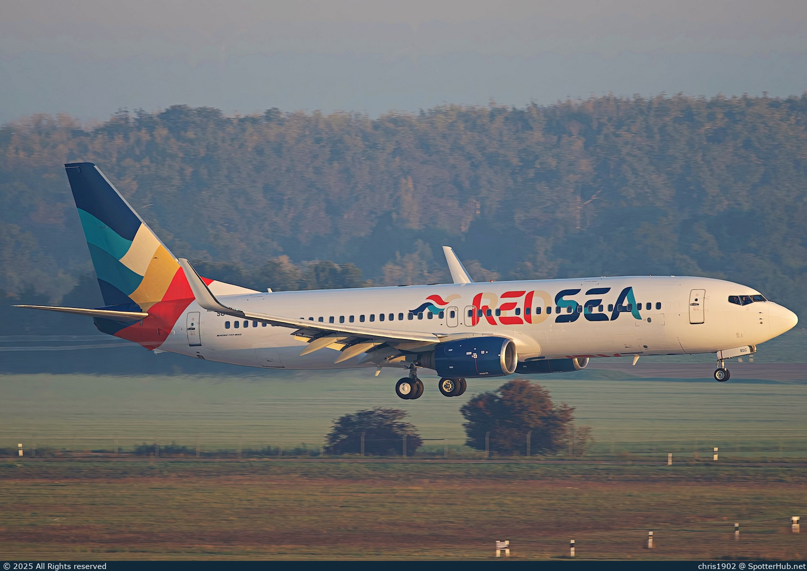 Photo of SU-RSC - Boeing 737-81B operated by Red Sea Airlines