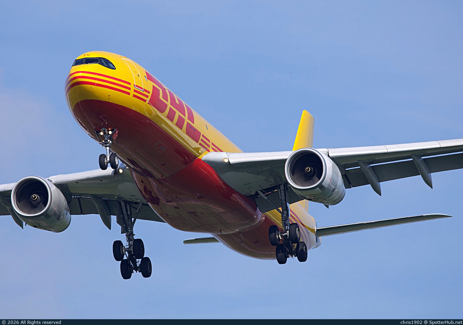 Photo of D-ACVG - Airbus A330-343(P2F) operated by European Air Transport