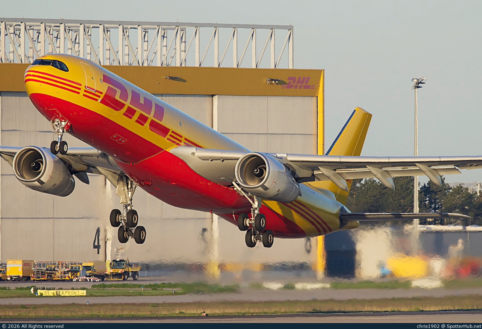 Photo of D-ALMG - Airbus A330-343(P2F) operated by European Air Transport