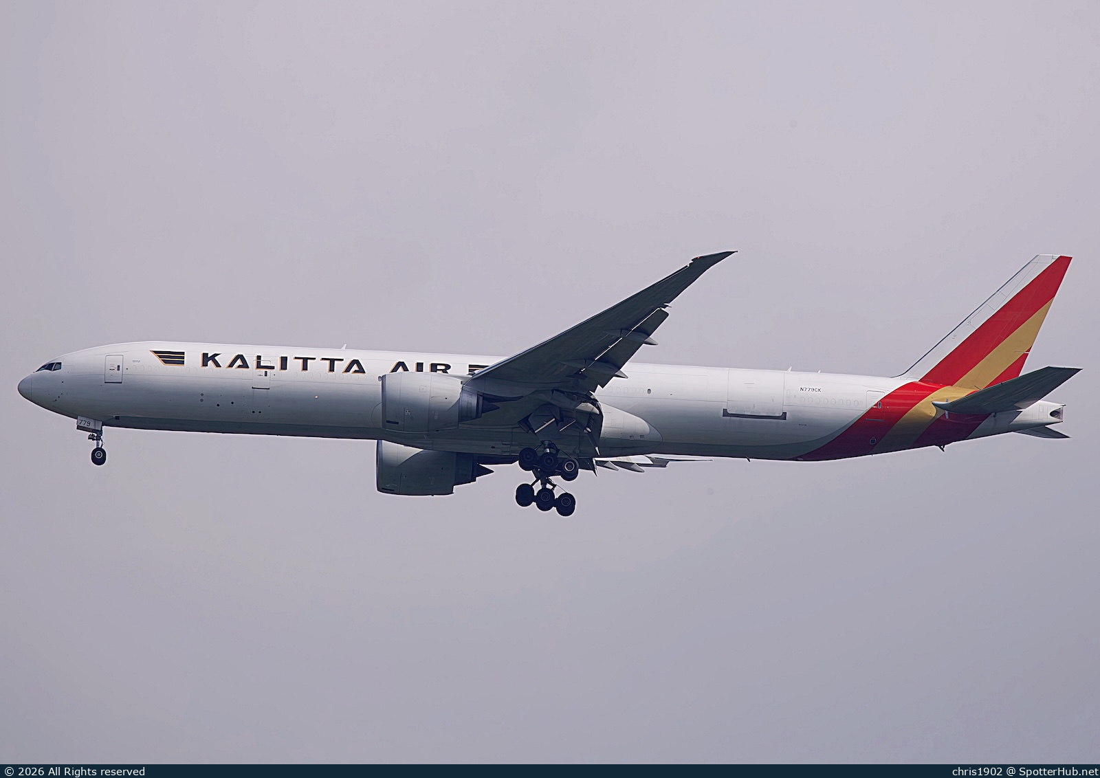 Photo of N779CK - Boeing 777-36N(ER)(SF) operated by Kalitta Air