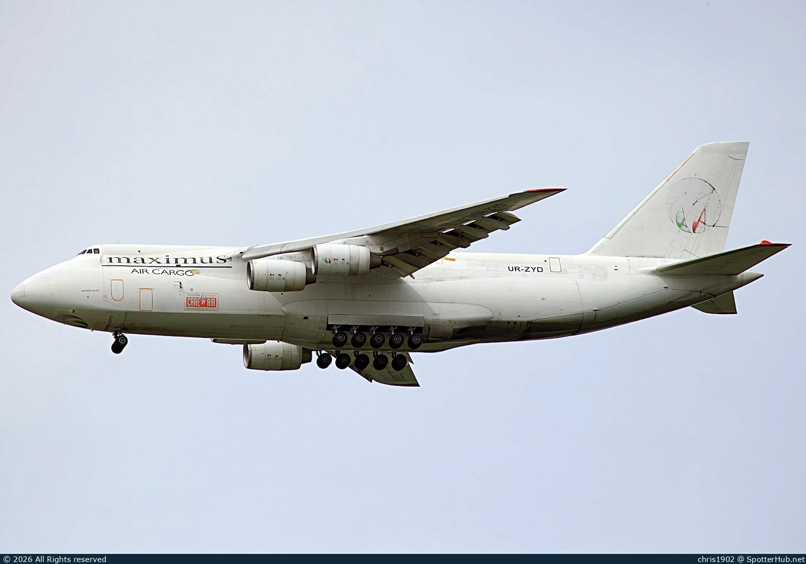 Photo of UR-ZYD - Antonov An-124-100 Ruslan operated by Maximus Air Cargo