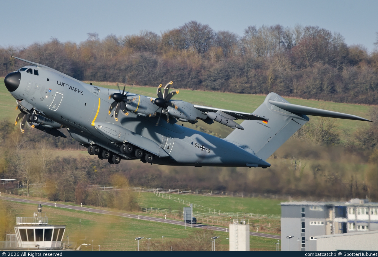 Photo of 54+48 - Airbus A400M Atlas operated by German Air Force