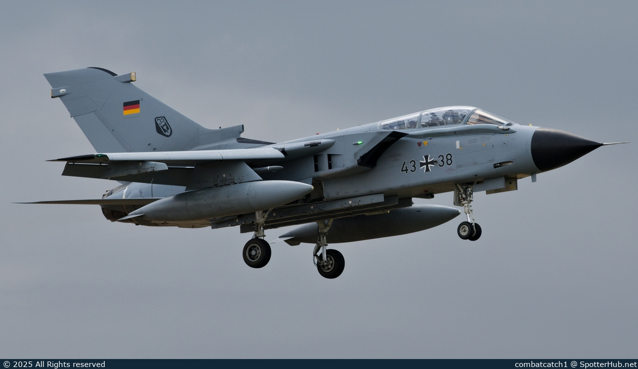 Photo of 43+38 - Panavia Tornado IDS operated by German Air Force