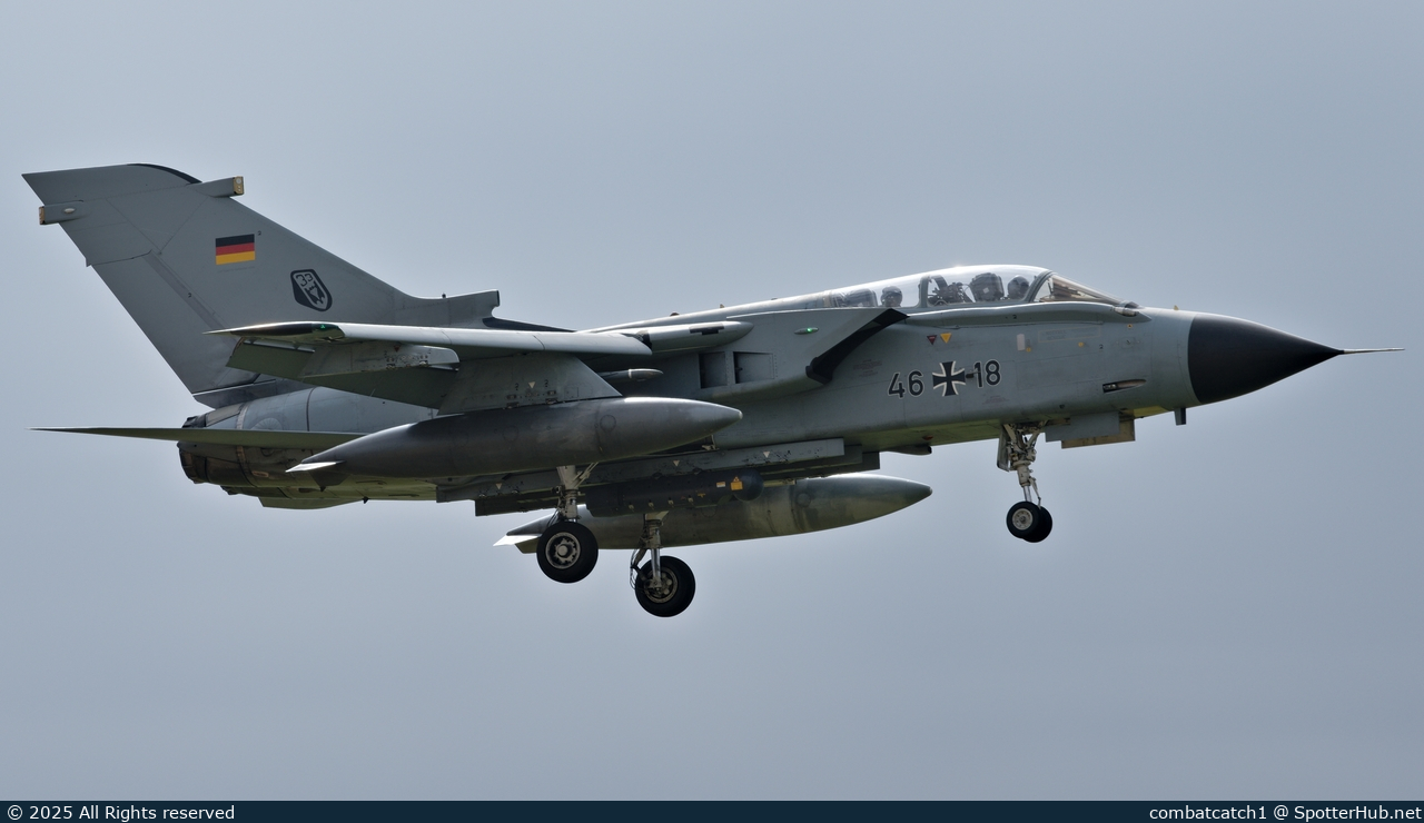 Photo of 46+18 - Panavia Tornado IDS operated by German Air Force