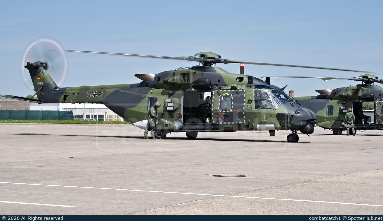 Photo of 79+20 - NHIndustries NH90 TTH operated by German Army