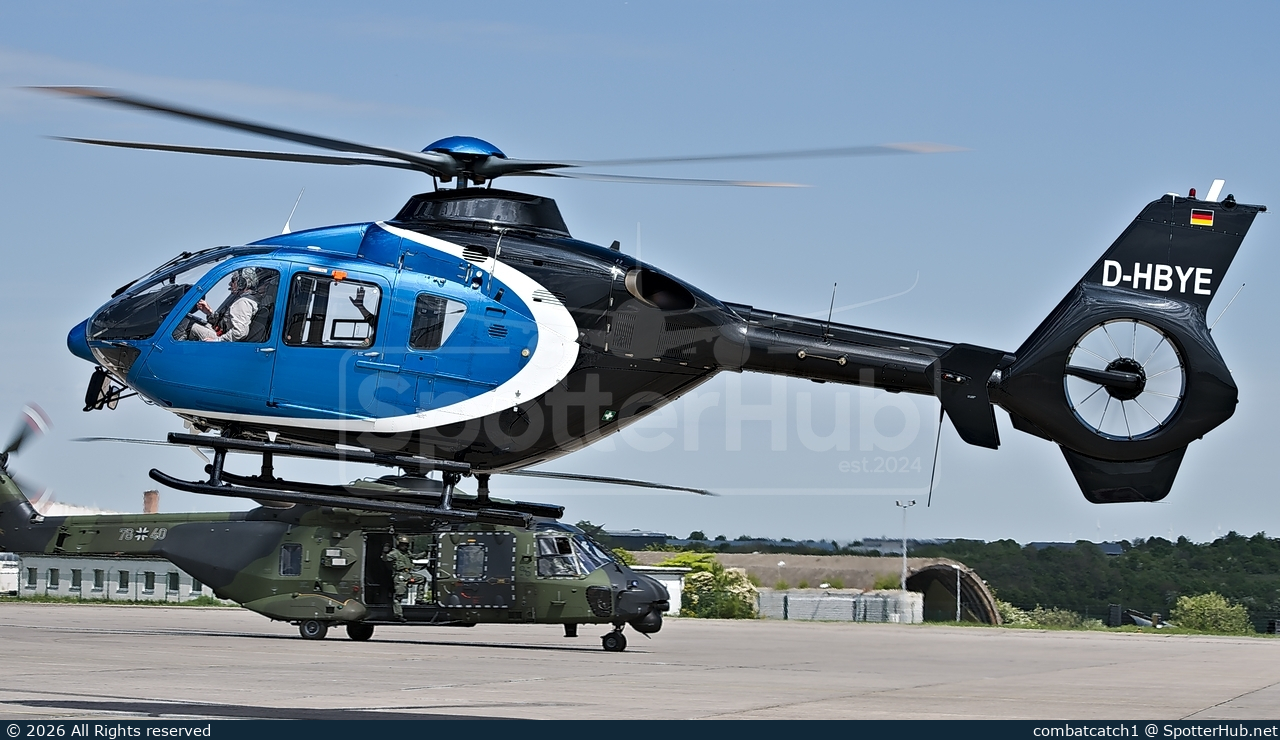Photo of D-HBYE - Eurocopter EC135 P2 operated by Heli Transair European Air Services