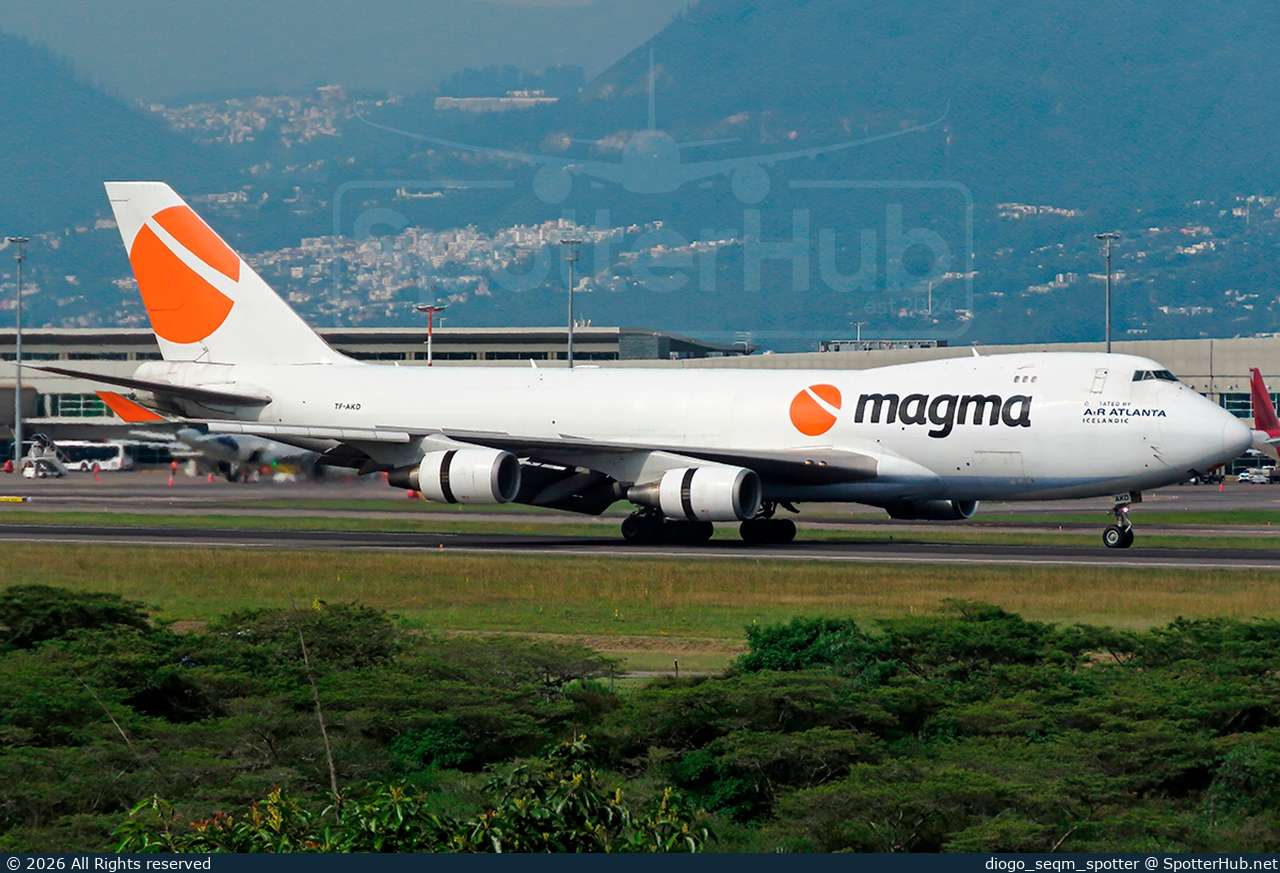 Photo of TF-AKD - Boeing 747-409F operated by Magma Aviation (opb Air Atlanta Icelandic)