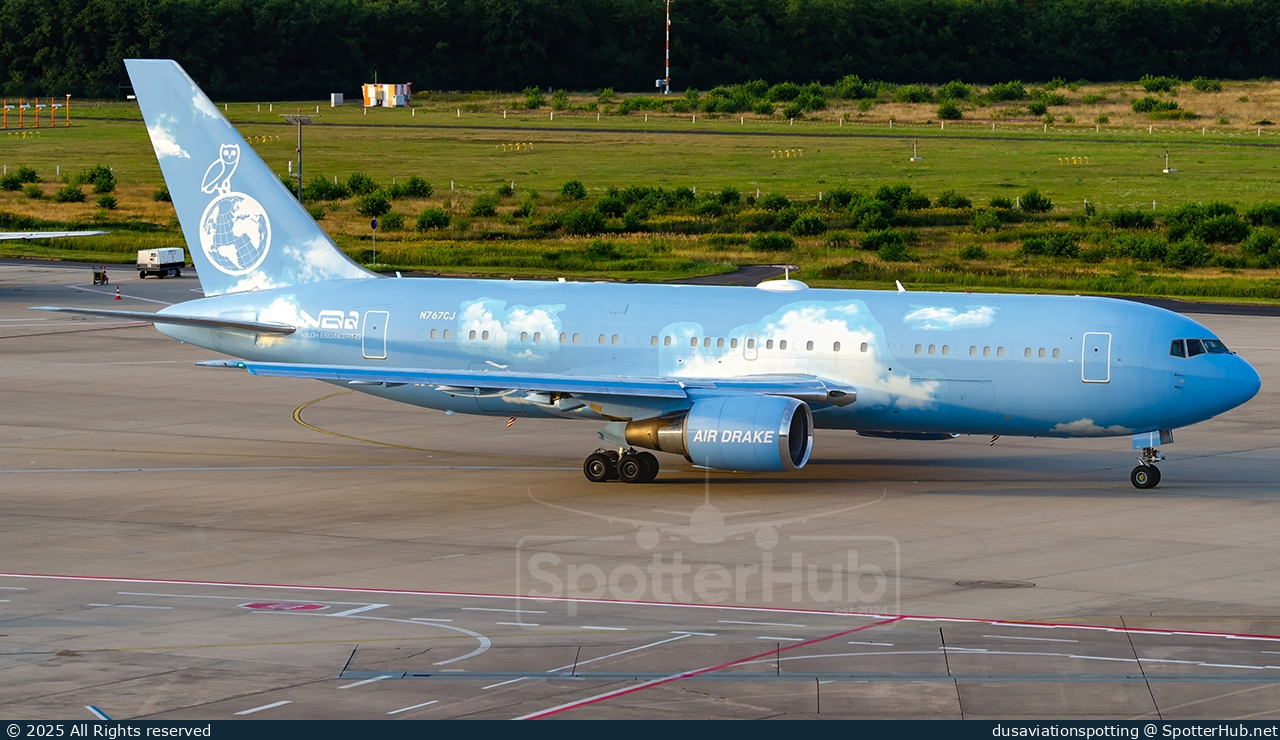 Photo of N767CJ - Boeing 767-24Q(ER) operated by Elan Express