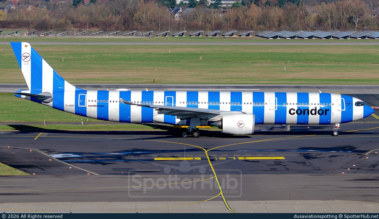 Photo of D-ANRF - Airbus A330-941 operated by Condor