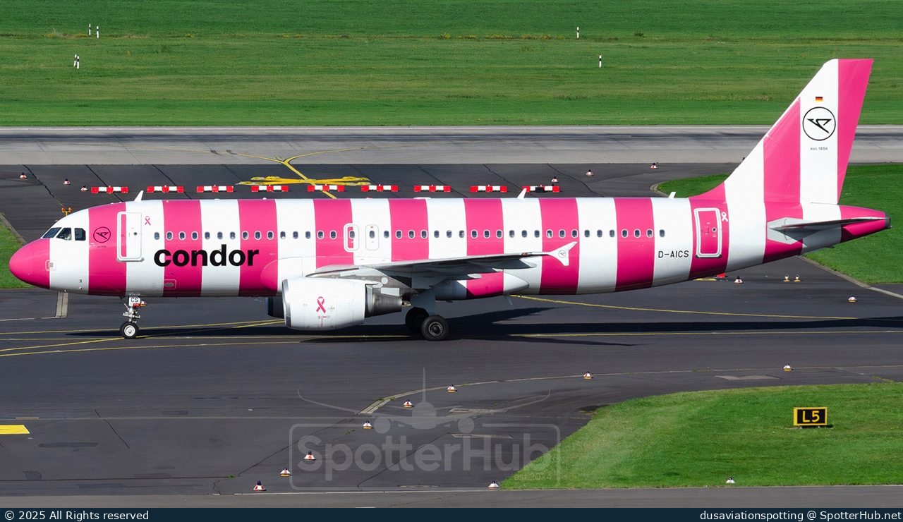 Photo of D-AICS - Airbus A320-214 operated by Condor