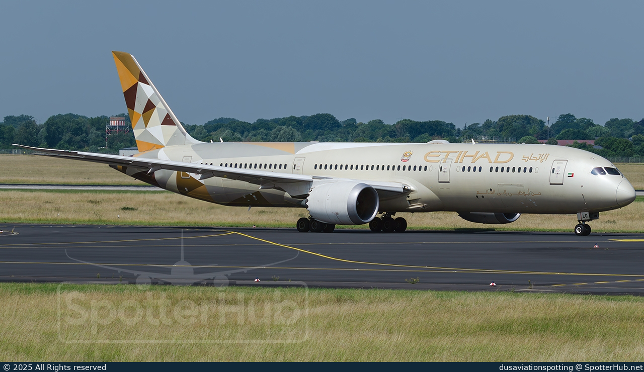 Photo of A6-BLQ - Boeing 787-9 Dreamliner operated by Etihad Airways