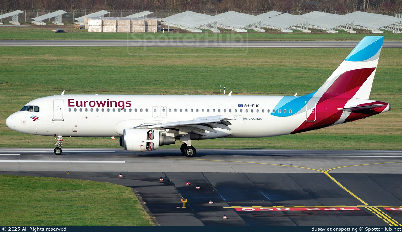 Photo of 9H-EUC - Airbus A320-214 operated by Eurowings Europe Malta