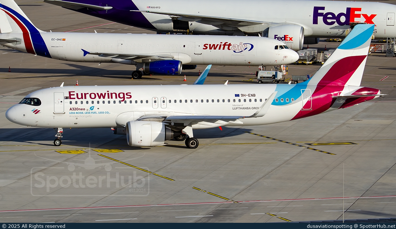 Photo of 9H-ENB - Airbus A320-251N operated by Eurowings Europe Malta