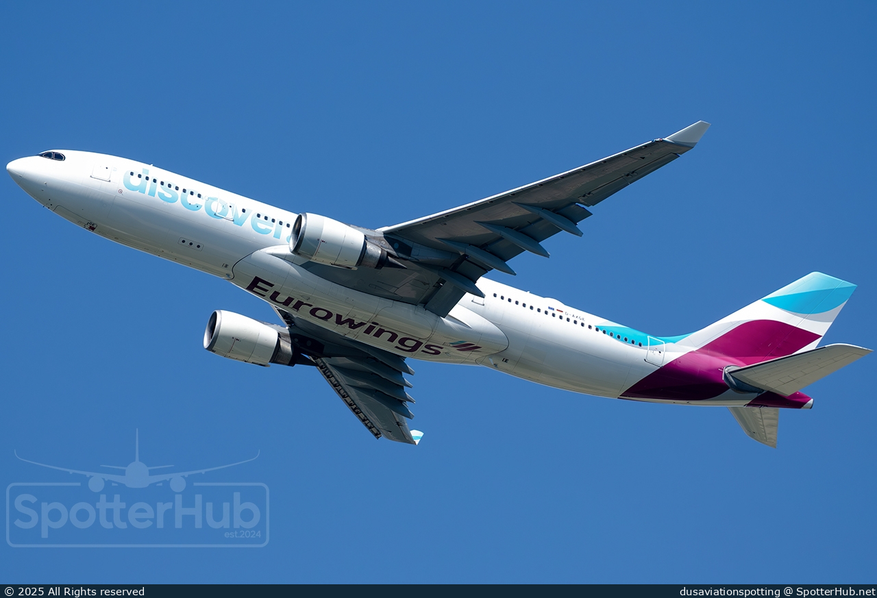 Photo of D-AXGE - Airbus A330-203 operated by Discover Airlines
