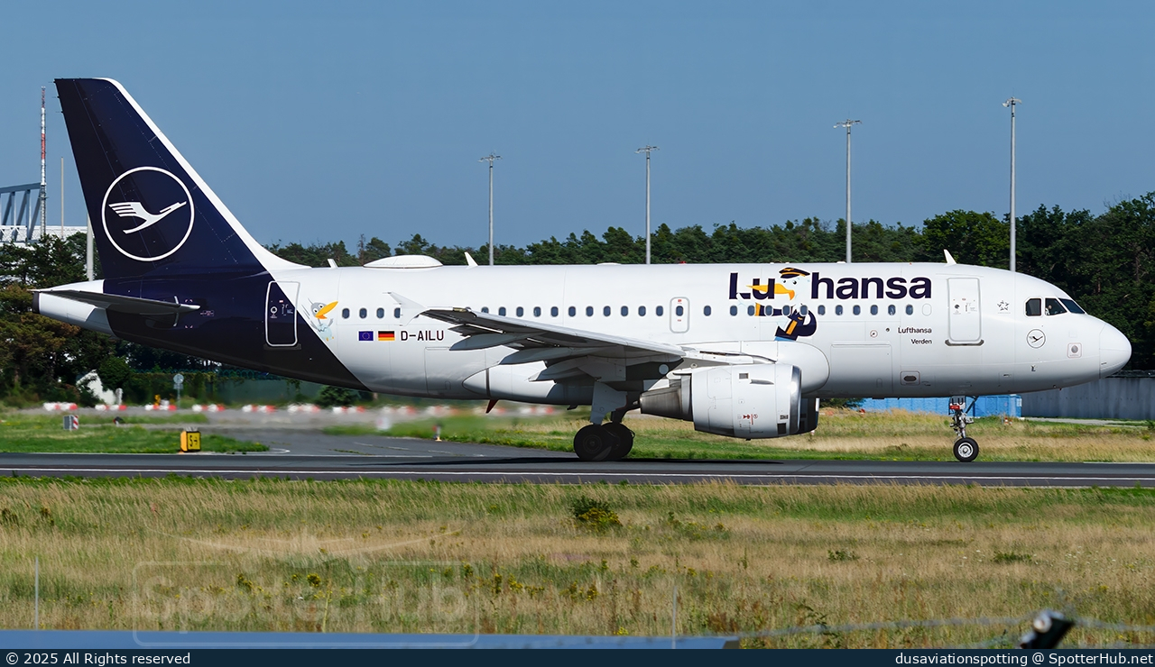 Photo of D-AILU - Airbus A319-114 operated by Lufthansa