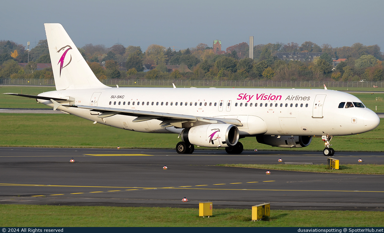 Photo of SU-SKC - Airbus A320-232 operated by Sky Vision Airlines