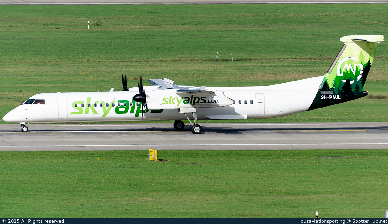 Photo of 9H-PAUL - Bombardier DHC-8-402 Dash 8 Q400 operated by SkyAlps