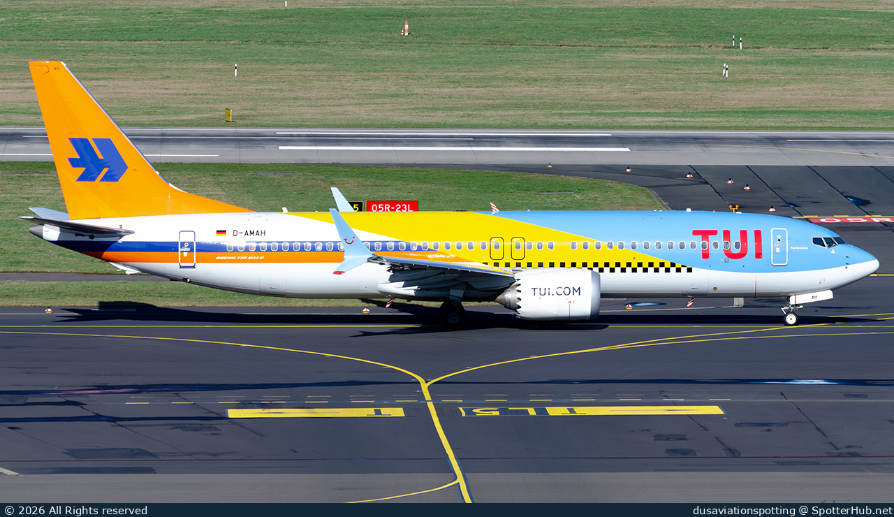 Photo of D-AMAH - Boeing 737 MAX 8 operated by TUIfly