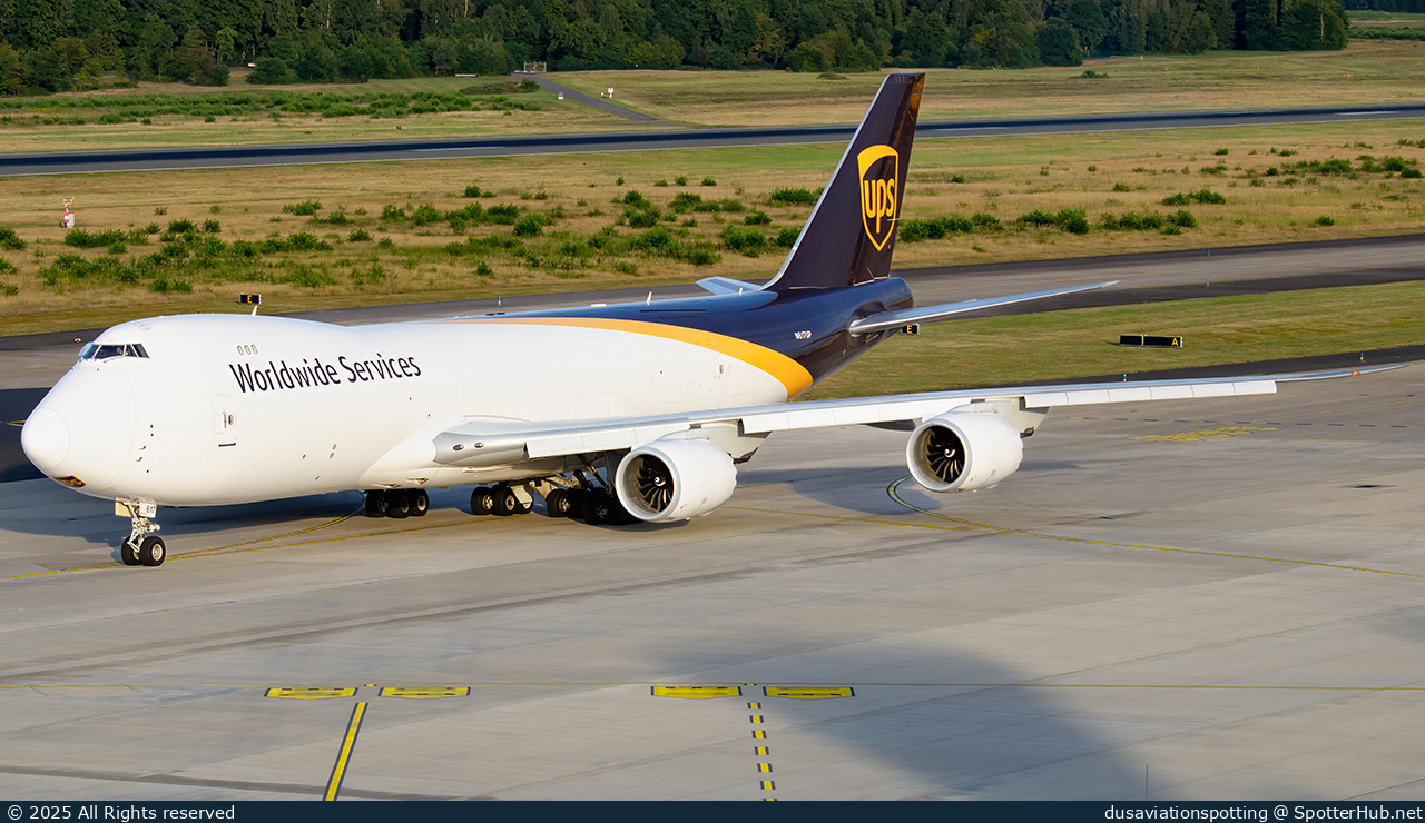 Photo of N617UP - Boeing 747-8F operated by UPS United Parcel Service