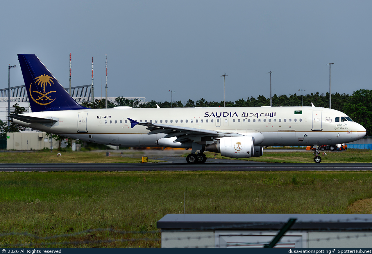 Photo of HZ-ASC - Airbus A320-214 operated by Saudia
