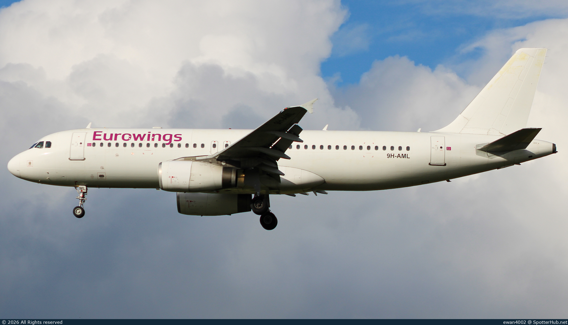 Photo of 9H-AML - Airbus A320-232 operated by Eurowings (opb Avion Express Malta)