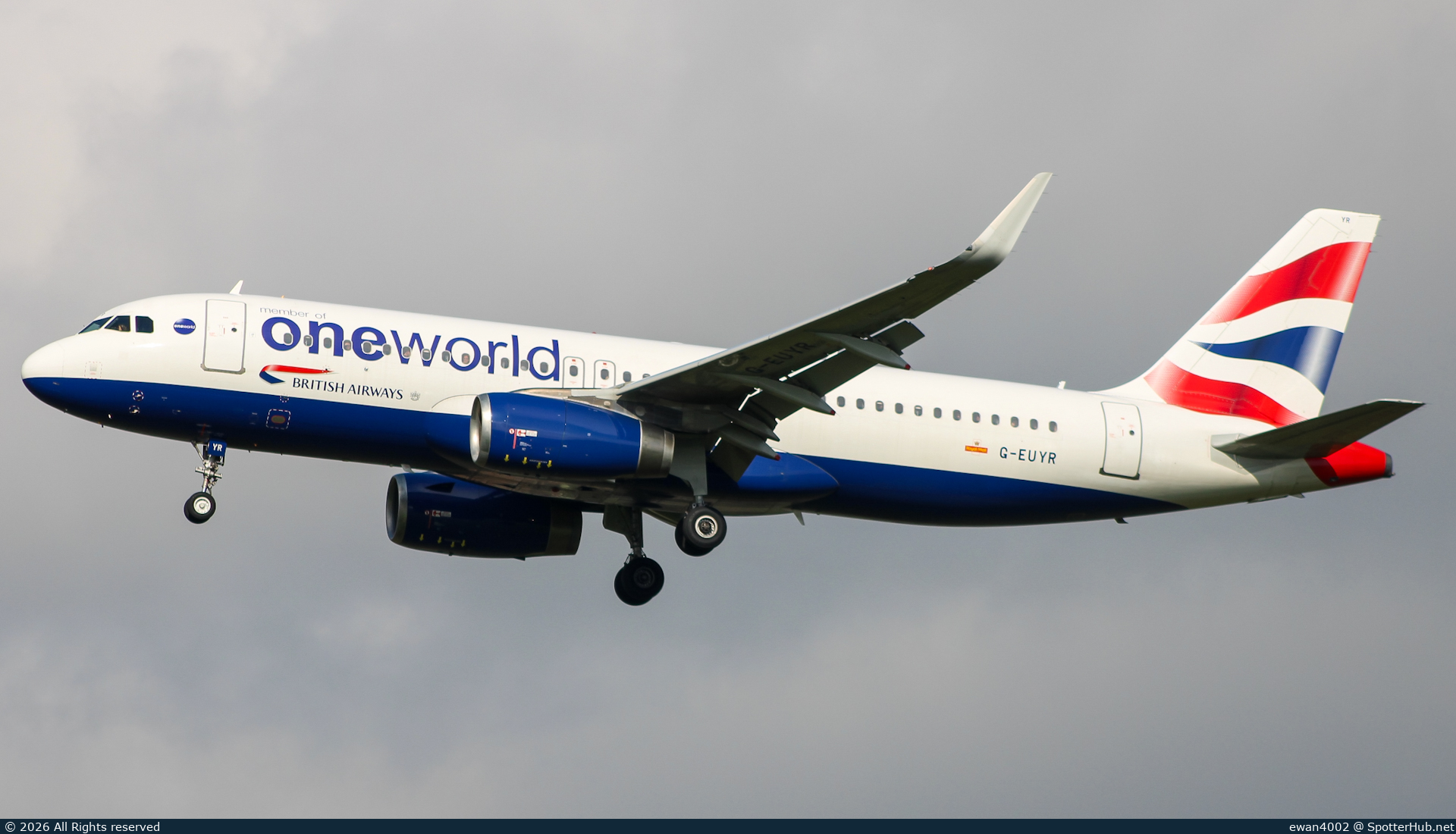Photo of G-EUYR - Airbus A320-232 operated by British Airways