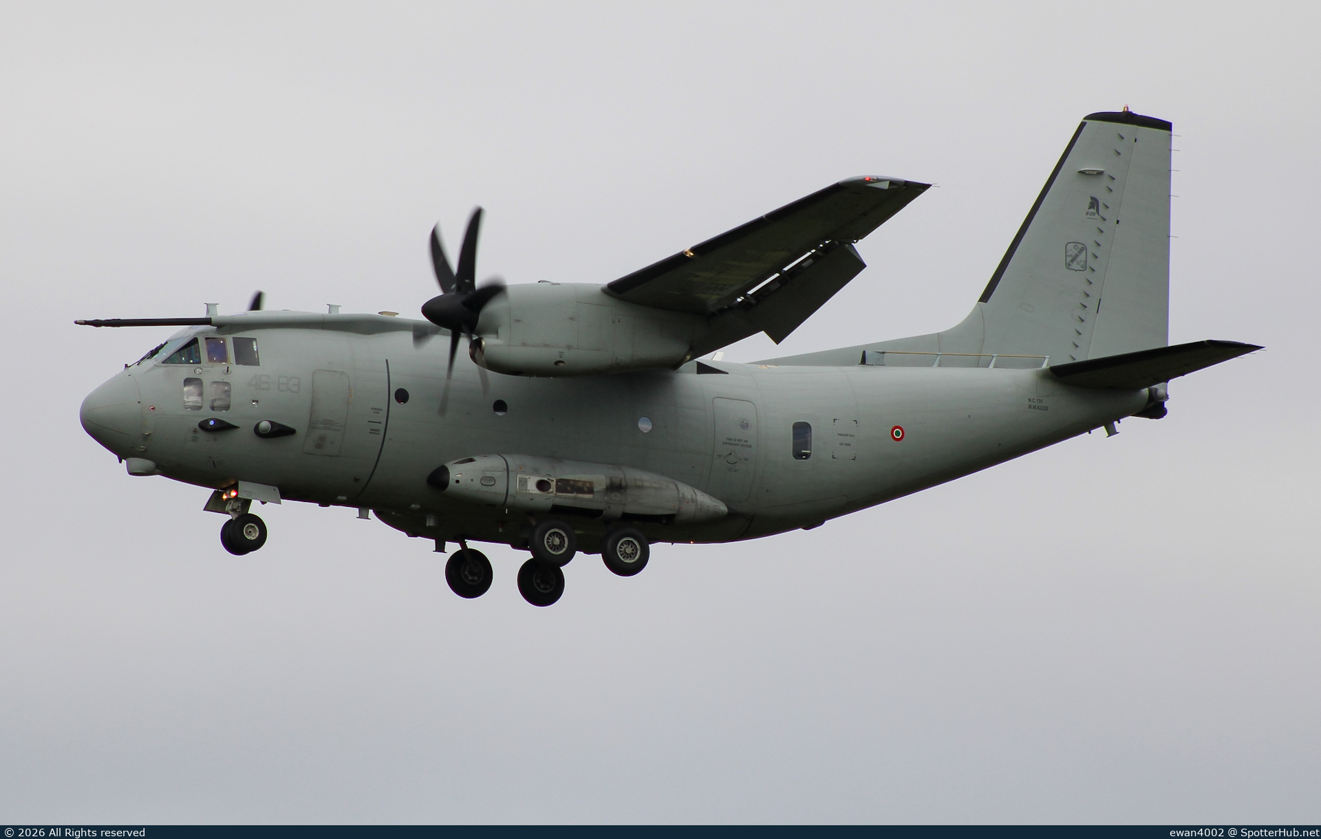 Photo of MM62220 - Alenia MC-27J Spartan operated by Italian Air Force