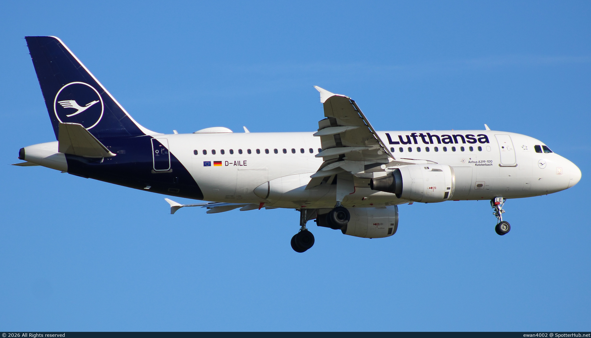 Photo of D-AILE - Airbus A319-114 operated by Lufthansa