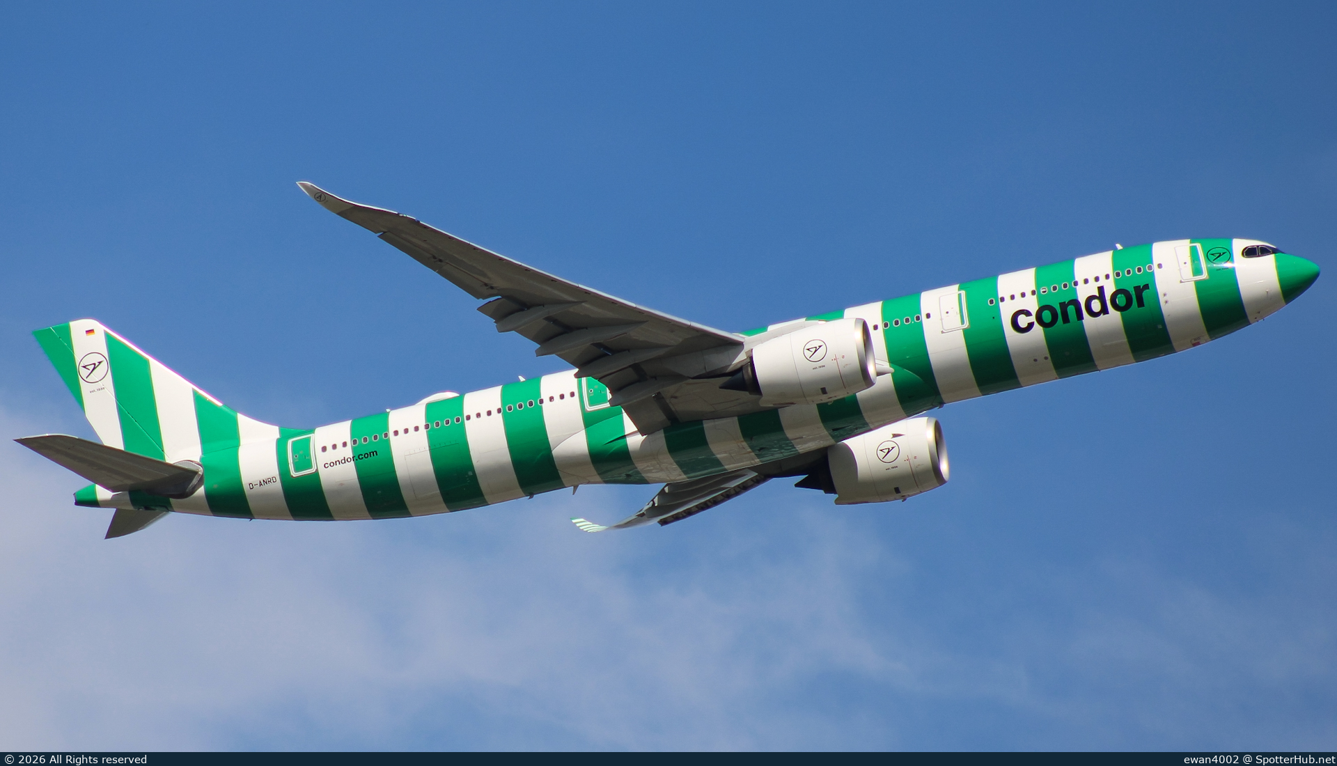 Photo of D-ANRD - Airbus A330-941 operated by Condor