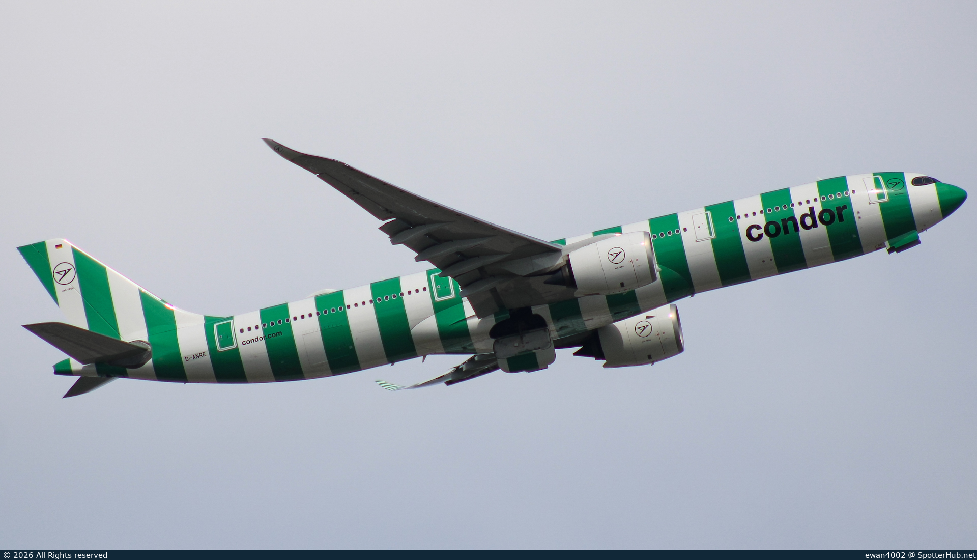 Photo of D-ANRE - Airbus A330-941 operated by Condor