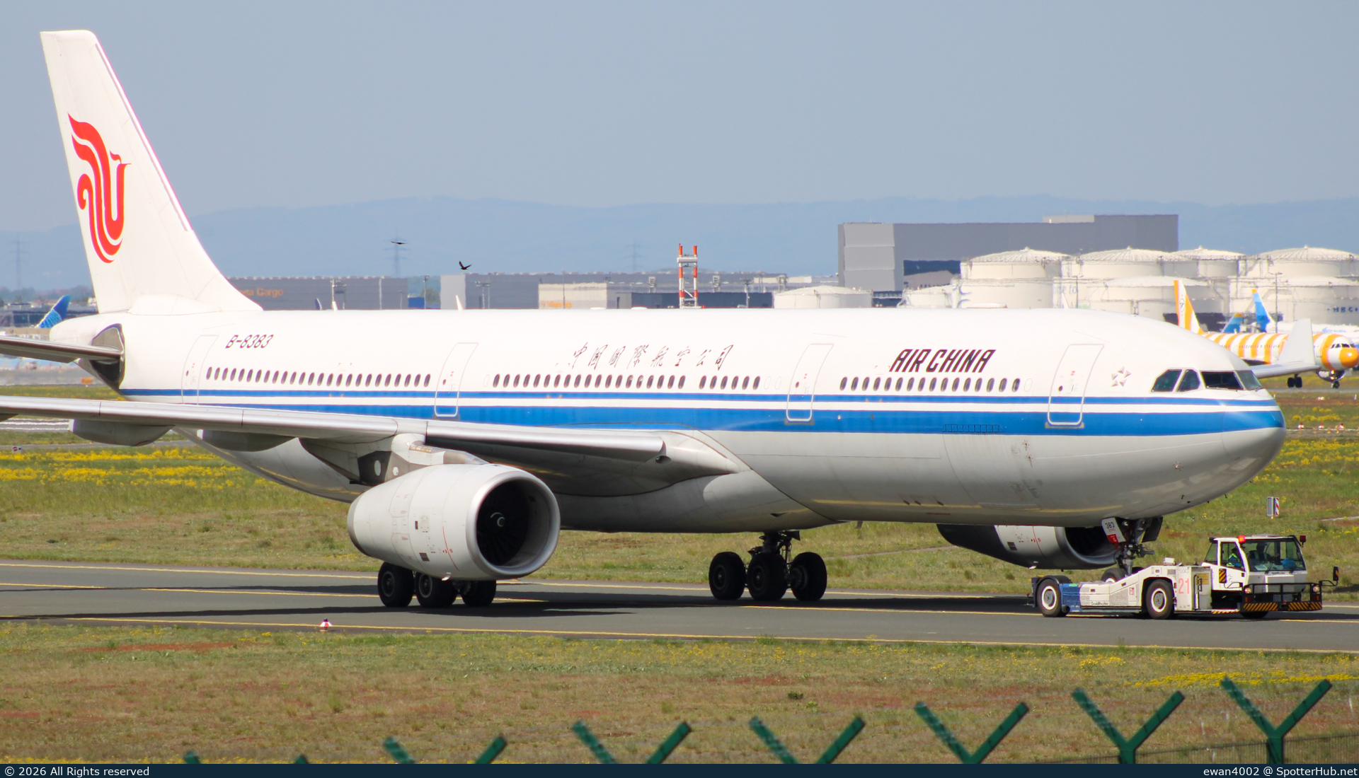 Photo of B-8383 - Airbus A330-343 operated by Air China