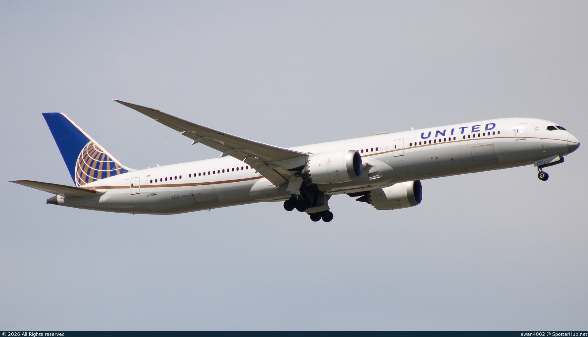 Photo of N12006 - Boeing 787-10 Dreamliner operated by United Airlines