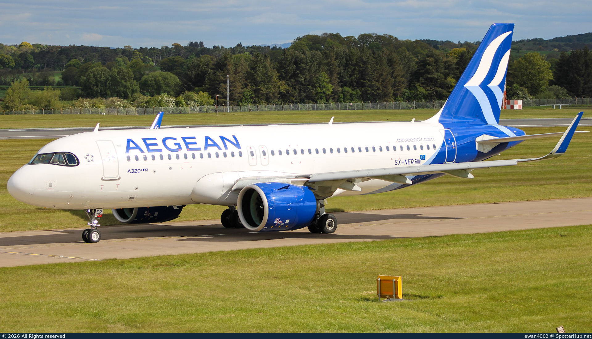 Photo of SX-NER - Airbus A320-271N operated by Aegean Airlines