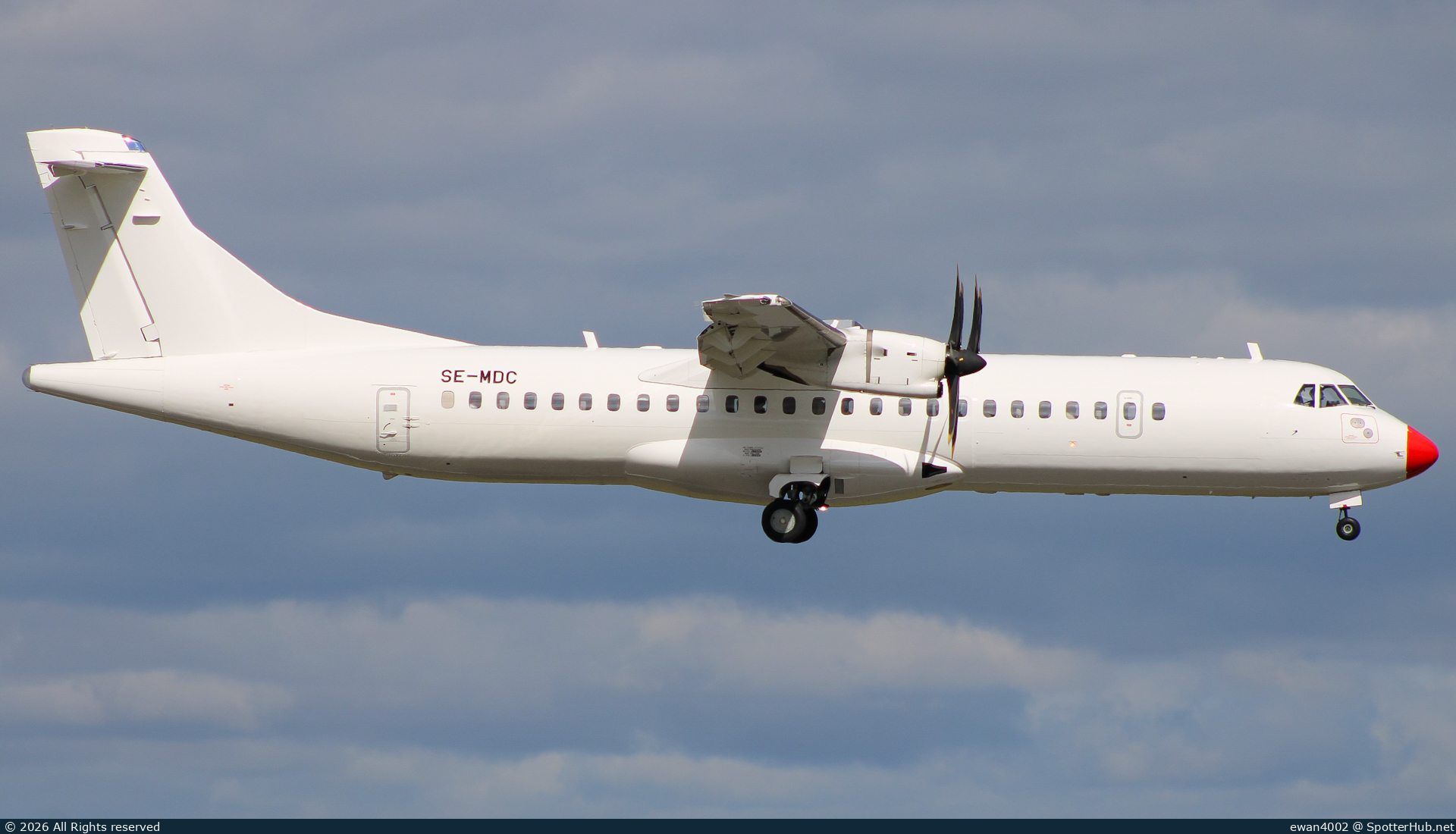 Photo of SE-MDC - ATR 72-500 operated by DAT Danish Air Transport