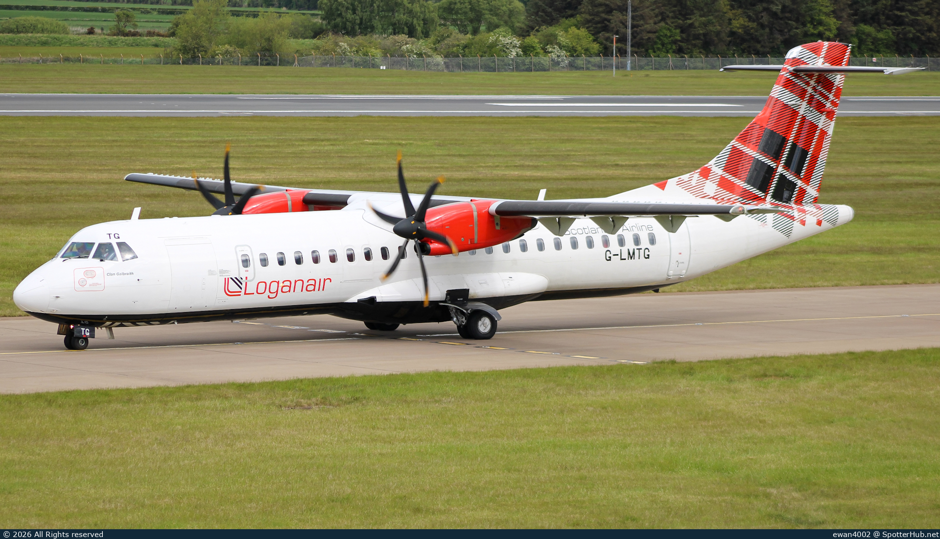 Photo of G-LMTG - ATR 72-600 operated by Loganair