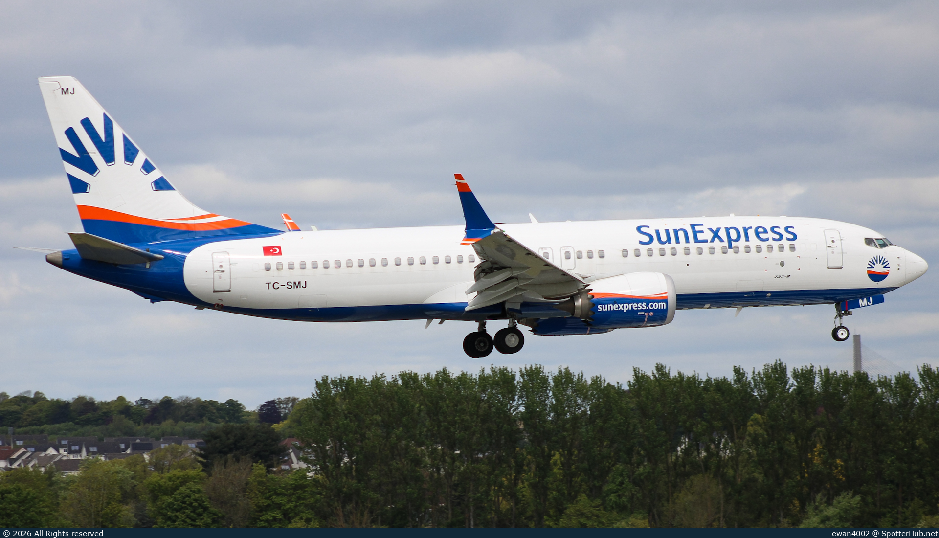 Photo of TC-SMJ - Boeing 737 MAX 8 operated by SunExpress