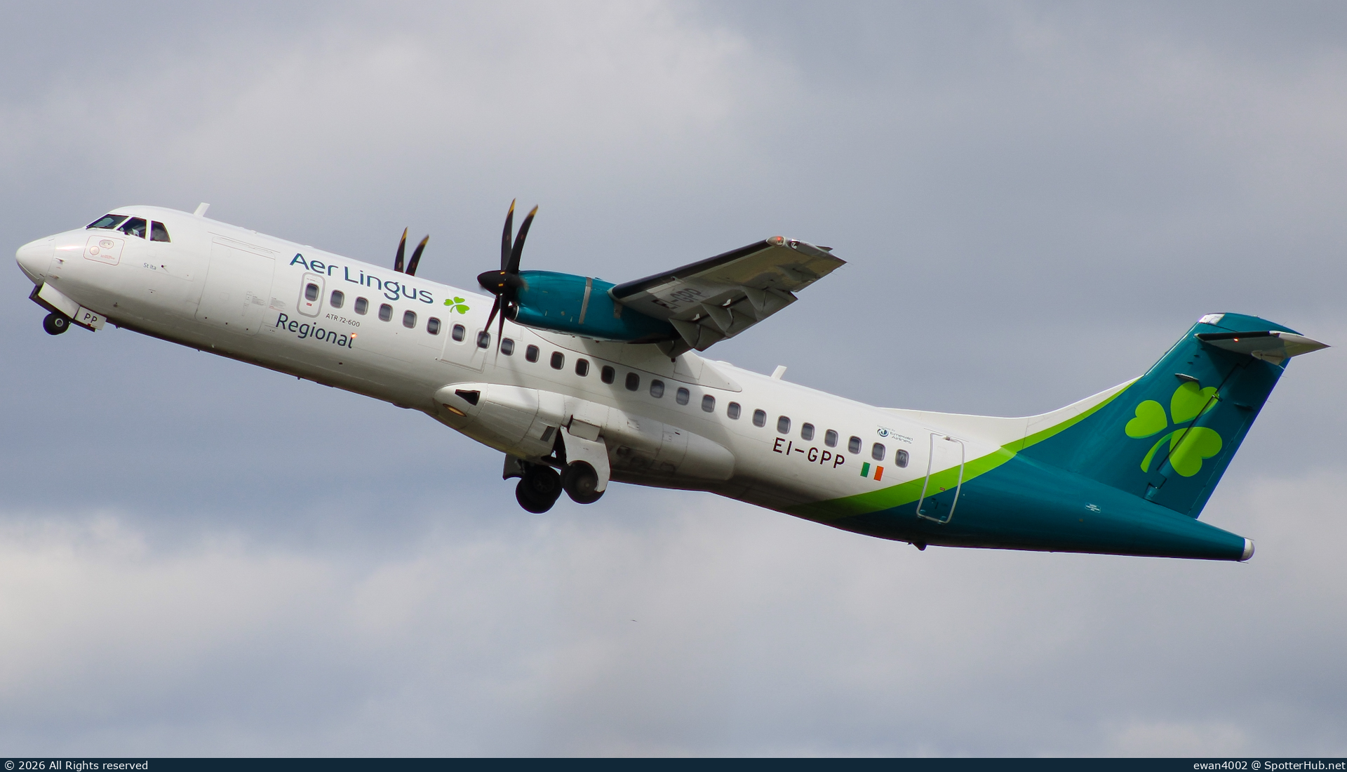 Photo of EI-GPP - ATR 72-600 operated by Aer Lingus Regional (opb Emerald Airlines)