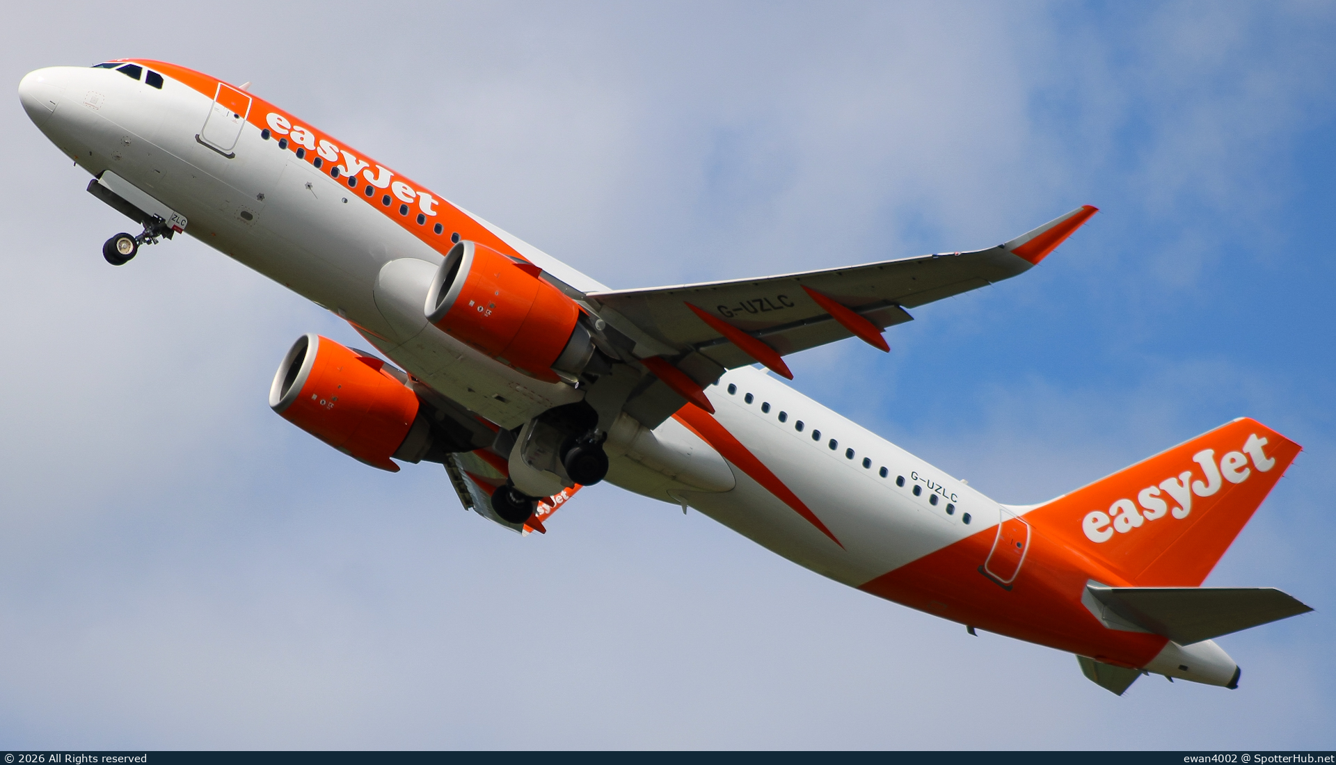 Photo of G-UZLC - Airbus A320-251N operated by easyJet