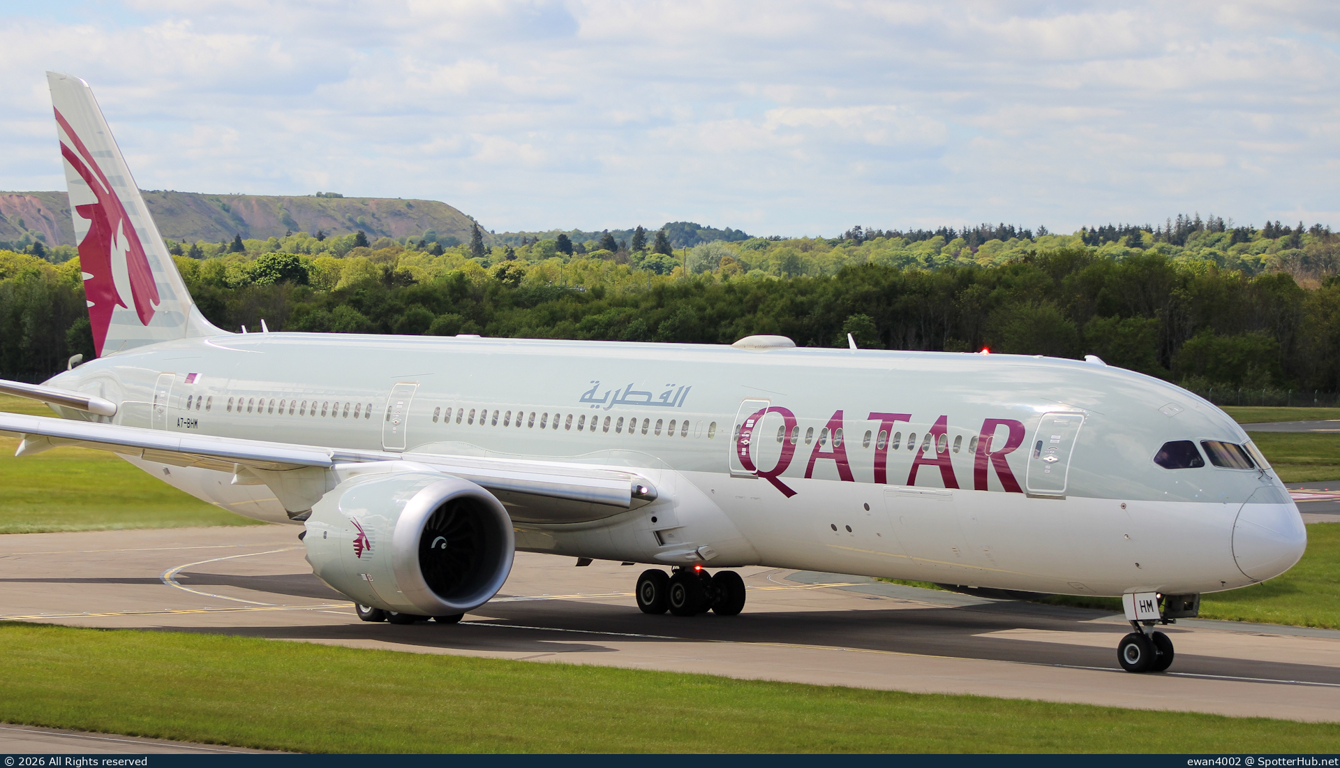 Photo of A7-BHM - Boeing 787-9 Dreamliner operated by Qatar Airways