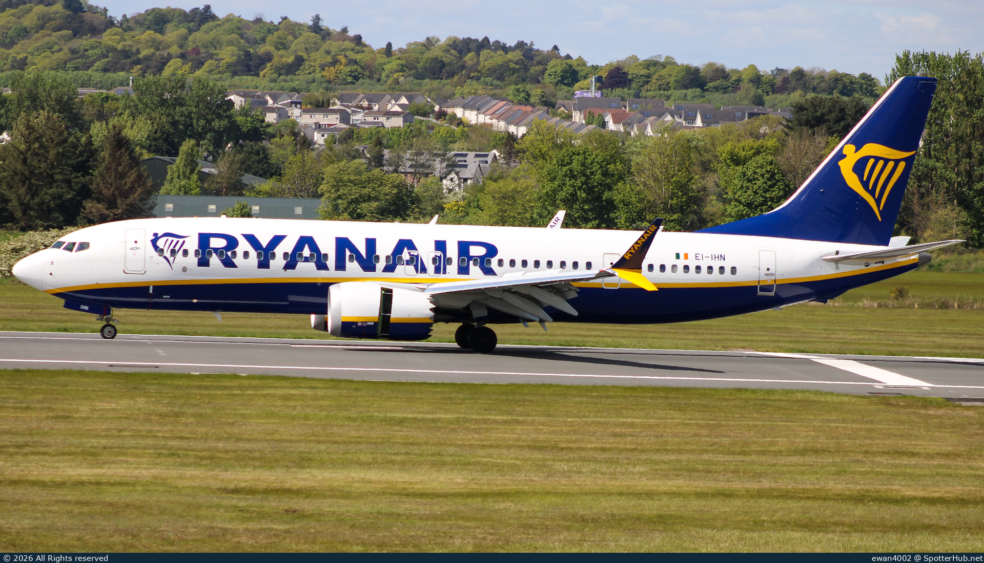 Photo of EI-IHN - Boeing 737 MAX 8-200 operated by Ryanair
