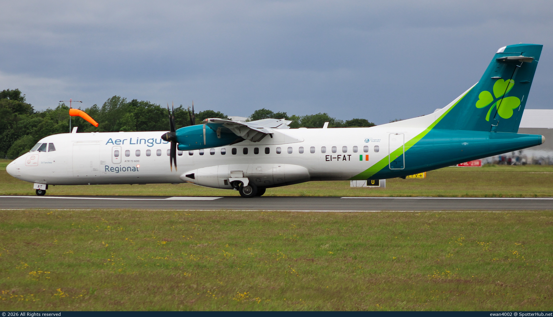 Photo of EI-FAT - ATR 72-600 operated by Aer Lingus Regional (opb Emerald Airlines)